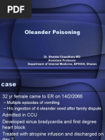 Download Oleander Poisoning by Dr Shatdal Chaudhary SN17550936 doc pdf