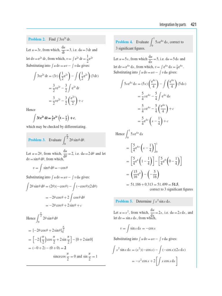 Linear and Angular Velocity | PDF | Trigonometric Functions | Integral