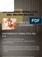 Enfermedad Hemolitica Del Recien Nacido Karii