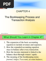 The Bookkeeping Process and Transaction Analysis