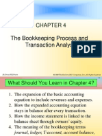 The Bookkeeping Process and Transaction Analysis