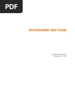 Deviceinstaller User Guide: Part Number 900-310 Revision A 11/03