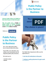 Poster - Public Policy