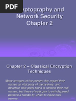 Classical Encryption Techniques in cryptography and network security
