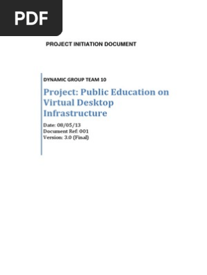 Project Initiation Document
