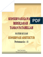 Konservasi Kawasan Bersejarah Taman Fatahillah