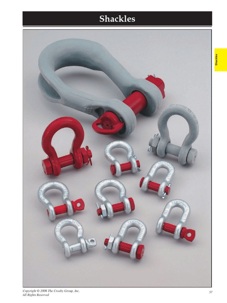 m3 Shackles | PDF | Forging | Engineering Tolerance