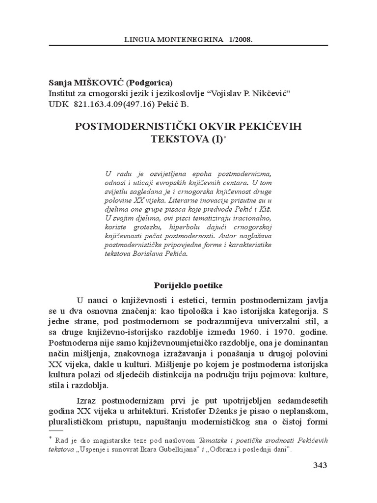 Lm1-19 - Sanja Miskovic | PDF
