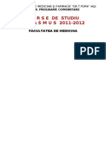 Burse de Studiu-ERASMUS 2011-2012