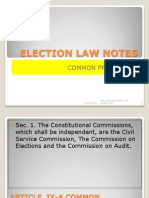 Election Law Notes - Art 9a