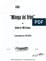 Alberto Williams - Milonga Del Árbol (Anido) PDF