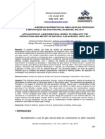 FG P) Conceito Teórico 4 - Artigo Na Área de Engenharia de Produção