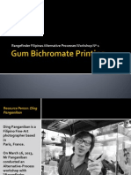 Gum Bichromate Printing