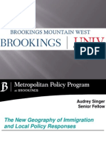 ASinger NewGeographyOfImmigration PPT 03-09-2010 PDF