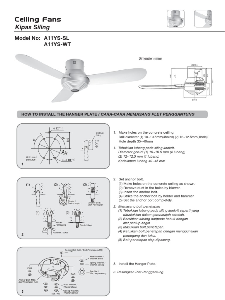 Pemasangan Kipas Siling PDF