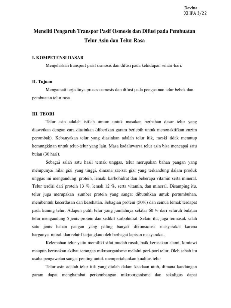 Pembuatan Telur Asin