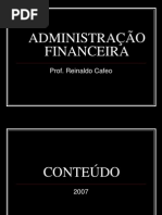 Administração Financeira