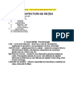 Arhitecturi de Retea [PDF]