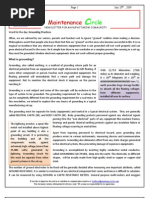 Download Grounding by Maintenance Circle SN17560890 doc pdf