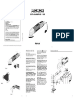 Delta Sander Ozi 115/E: Manual