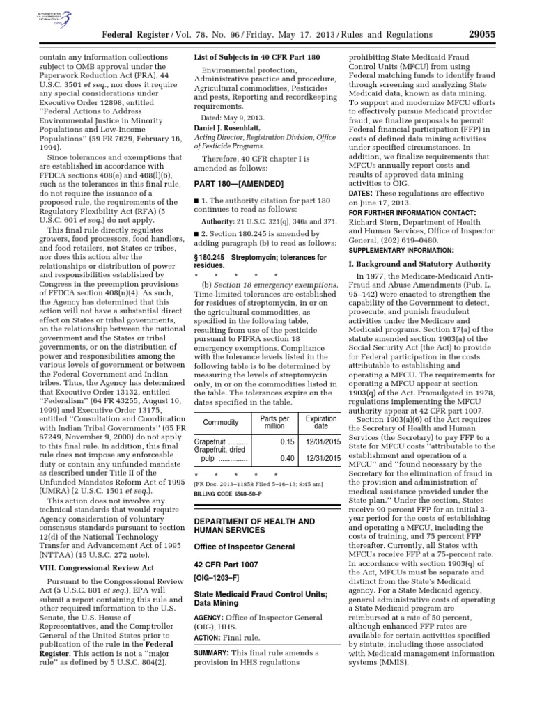 federal-register-vol-78-no-96-friday-may-17-2013-rules-and