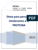 Dieta Intolerancia a La Proteina