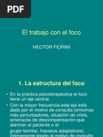 El Trabajo Con El Foco - Fiorini