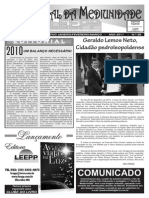 Jornal Da Mediunidade - 2011 - Janeiro-Fevereiro-Março (LEEPP)