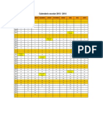 Calendario Escolar 2013 - 2014