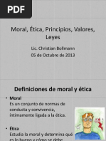 Moral, Ética, Principios, Valores,2