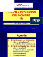 3-Tercera Clase-Origen y Evolucion Del Hombre (II)-21ago13