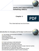 SE21 Chapter 3 International Environment