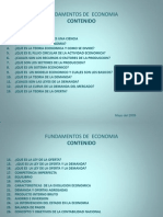 I Fundamentos de Economia