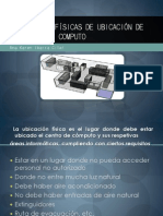 Condiciones físicas de ubicación de un centro de computo