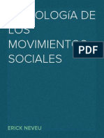 Sociología de los movimientos sociales