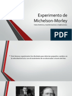 Experimento de Michelson-Morley