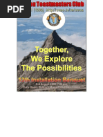Download Tawau Toastmasters Club 13th Installation Program by Tawau Toastmasters Club SN17565525 doc pdf