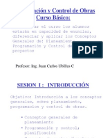 Curso Programacion y Control de Obras