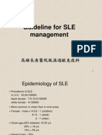 Guideline For SLE Management