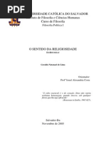 A Religiosidade- Rousseau