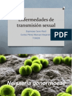 Enfermedades de transmisión sexual: Neisseria gonorrhoeae, Chlamydia trachomatis, Herpes simple tipo 2 y VPH