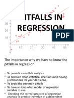 Pitfalls Regression