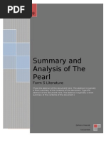 Download Summary and Analysis of  The Pearl by charlotte paniccrew SN17569432 doc pdf