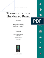 Textos Políticos Da História Do Brasil - Vol. 5 - Segunda República (1934-1945) - Estado Novo (1937-1945)