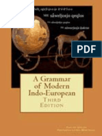 A Grammar of Modern Indo European, Third Edition