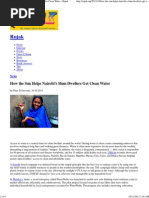 How the Sun Helps Nairobi’s Slum Dwellers Get Clean Water « Rujak