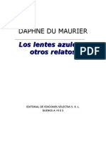 Maurier Daphne Du Los Lentes Azules y Otros Relatos