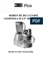 ROBOT DE BUCATARIE
“GOSPOSIA PLUS” RK 750 W
