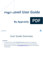 High Level User Guide: by Appraisly