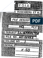 FBI Silvermaster File, Section 01